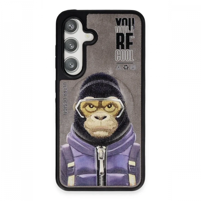 Samsung Galaxy S24 Fun Magsafe Kapak - Natural Grey