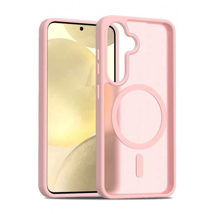 Samsung Galaxy S24 Jota Magsafe Kapak - Pudra