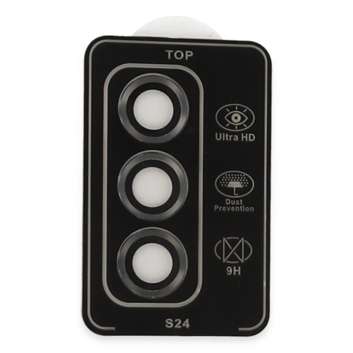 Samsung Galaxy S24 PVD Metal Kamera Lens - Titan Gri