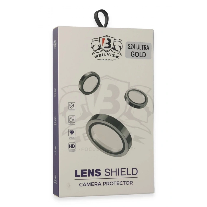 Samsung Galaxy S24 Ultra Bilvis Titan Kamera Lens - Gold