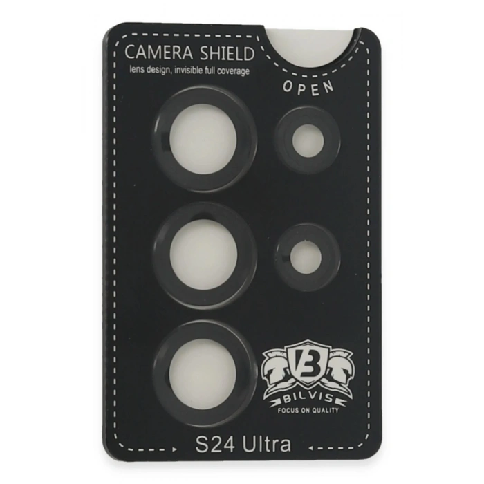 Samsung Galaxy S24 Ultra Bilvis Titan Kamera Lens - Siyah