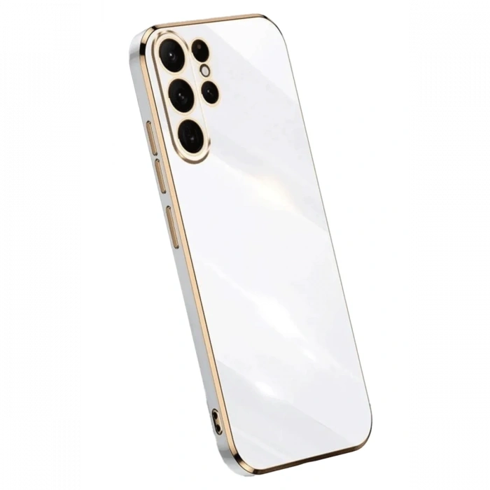 Samsung Galaxy S24 Ultra Kılıf Volet Silikon - Beyaz