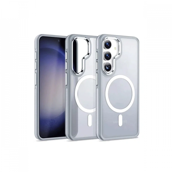 Samsung Galaxy S24 Winner Magsafe Kapak - Gri