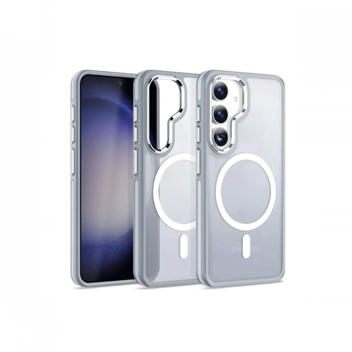 Samsung Galaxy S24 Winner Magsafe Kapak - Gri