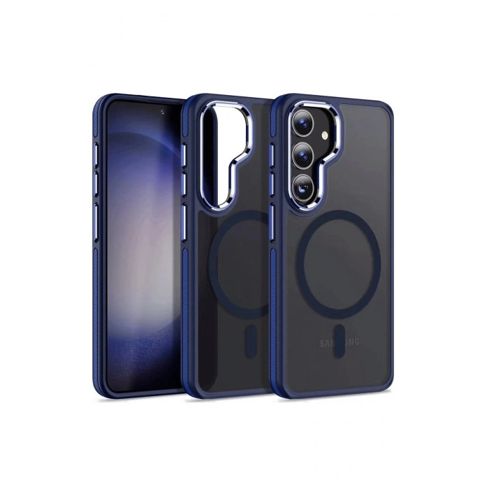 Samsung Galaxy S24 Winner Magsafe Kapak - Lacivert