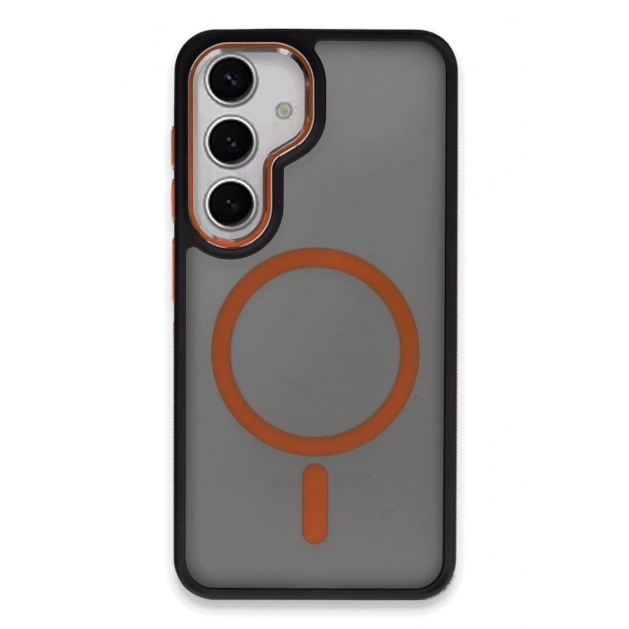 Samsung Galaxy S24 Winner Magsafe Kapak - Turuncu