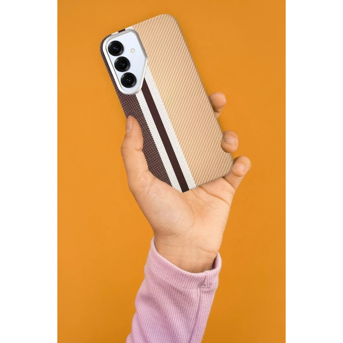 Samsung Galaxy S25 Besa Magsafe Kapak - Desert