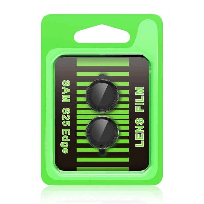 Samsung Galaxy S25 Edge Raze Metal Kamera Lens - Siyah