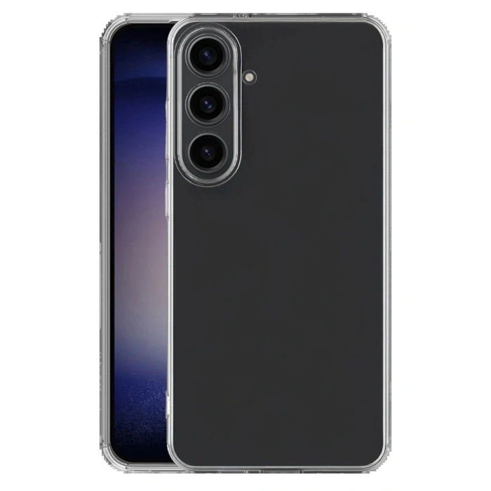 Samsung Galaxy S25 FE Kılıf Lüx Şeffaf Silikon