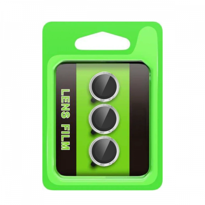 Samsung Galaxy S25 FE Raze Metal Kamera Lens - Gümüş