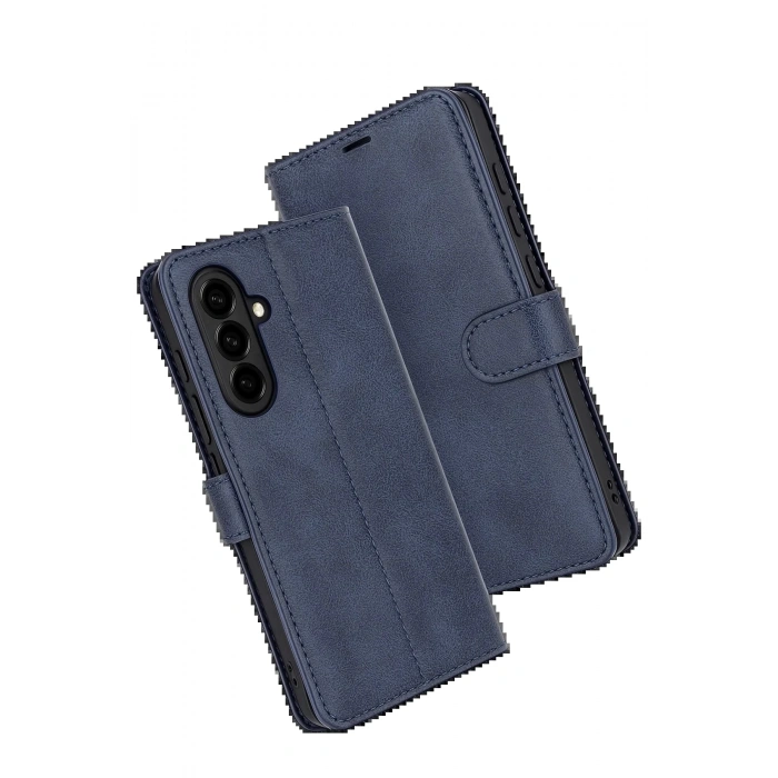 Samsung Galaxy S25 FE Trend S Plus Kapaklı Kılıf - Lacivert