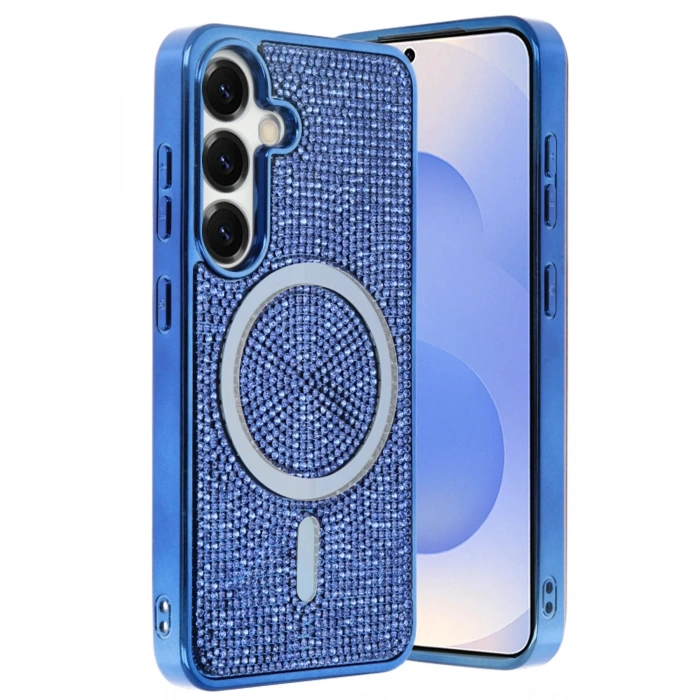 Samsung Galaxy S25 Helen Magsafe Kapak - Lacivert