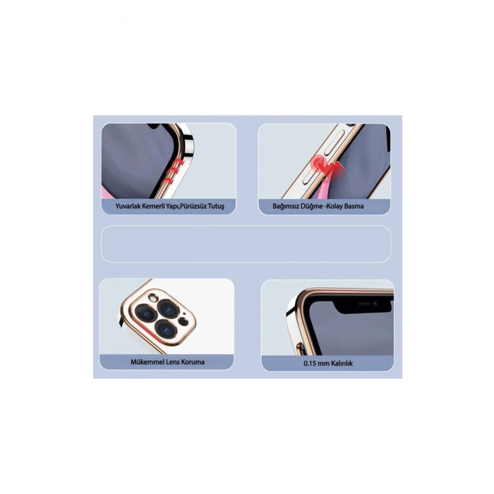 Samsung Galaxy S25 Kılıf Volet Silikon - Beyaz