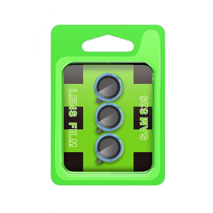 Samsung Galaxy S25 Plus Raze Metal Kamera Lens - Mavi