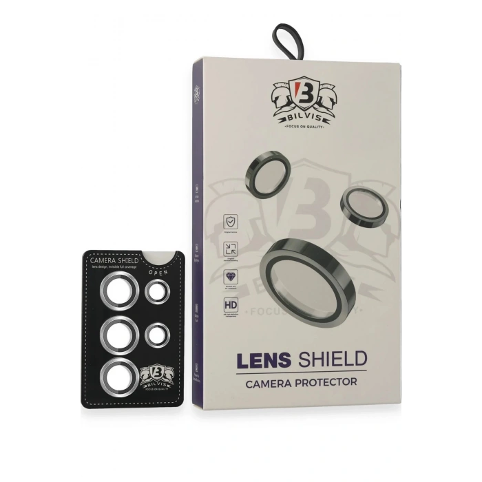 Samsung Galaxy S25 Ultra Bilvis Titan Kamera Lens - Gümüş