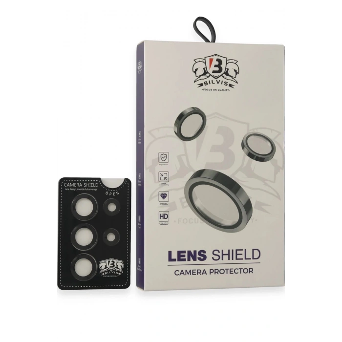 Samsung Galaxy S25 Ultra Bilvis Titan Kamera Lens - Siyah