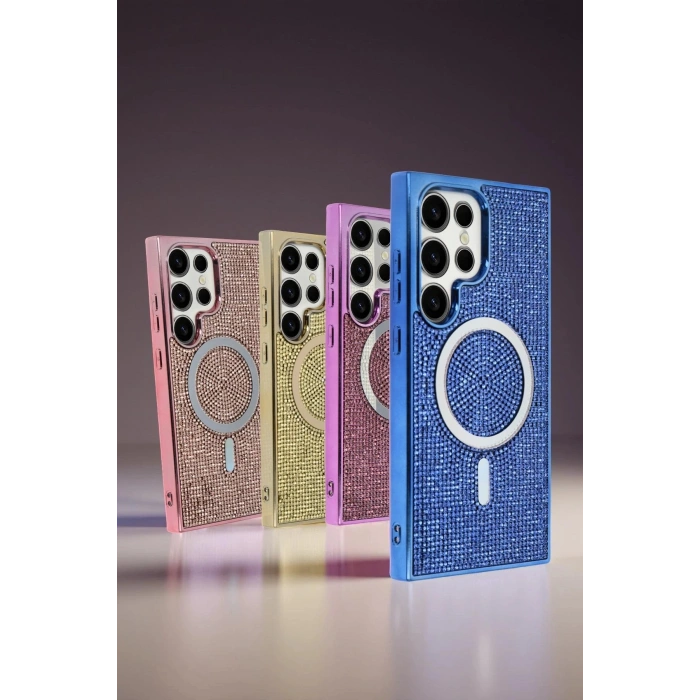 Samsung Galaxy S25 Ultra Helen Magsafe Kapak - Pembe