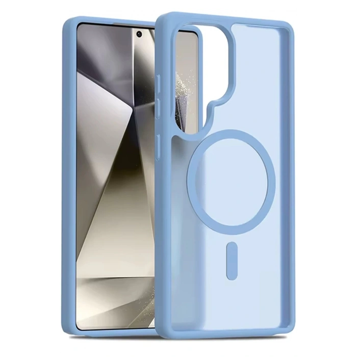 Samsung Galaxy S25 Ultra Jota Magsafe Kapak - Açık Mavi