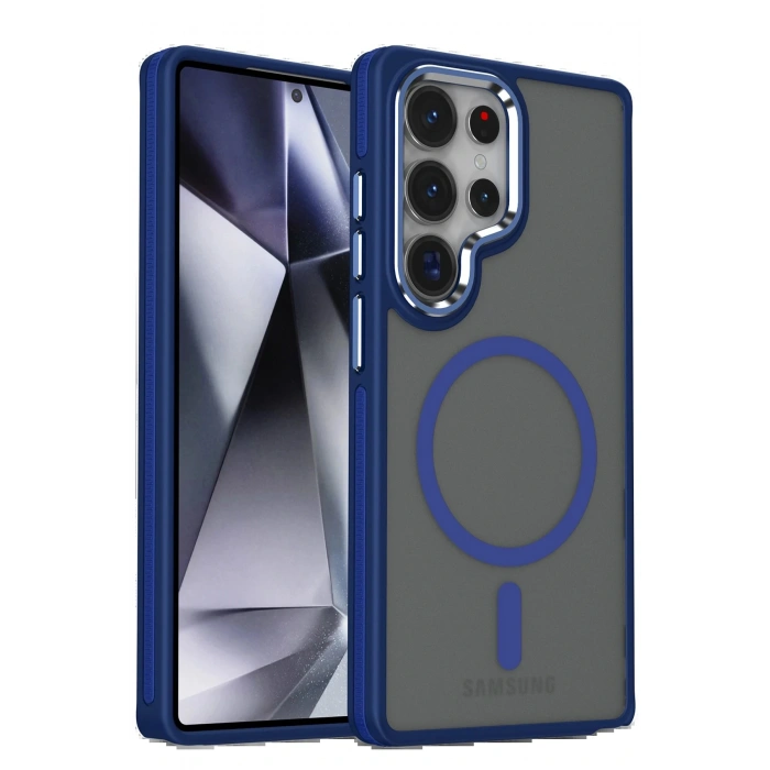 Samsung Galaxy S25 Ultra Winner Magsafe Kapak - Lacivert
