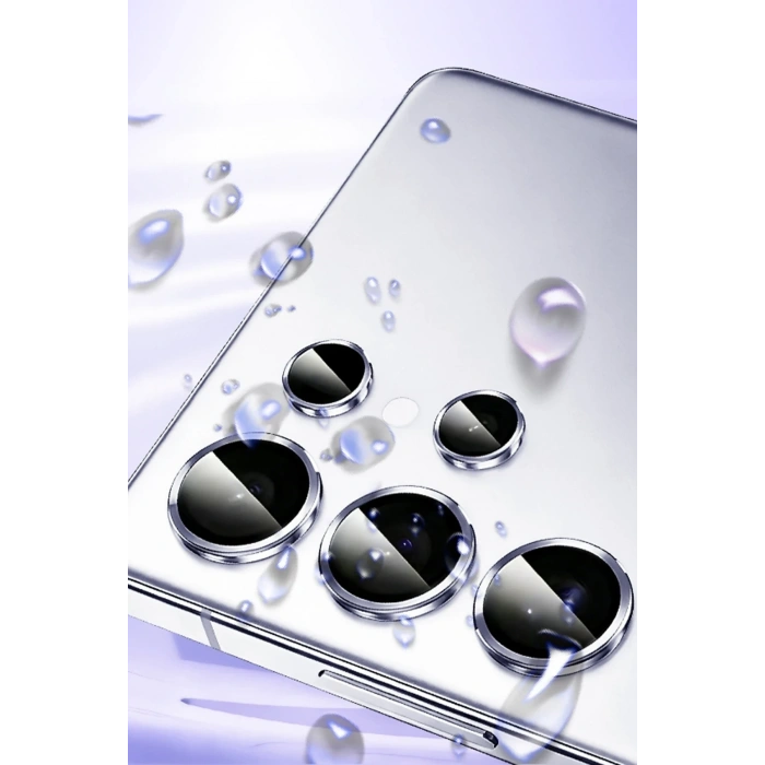 Samsung Galaxy S26 Bilvis Titan Kamera Lens - Gümüş