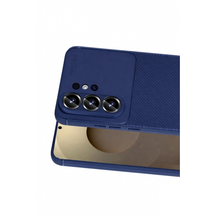 Samsung Galaxy S26 Ultra Auto Focus Karbon Kapak - Lacivert