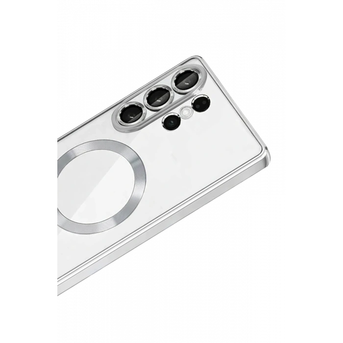 Samsung Galaxy S26 Ultra Kross Magneticsafe Kapak - Gümüş