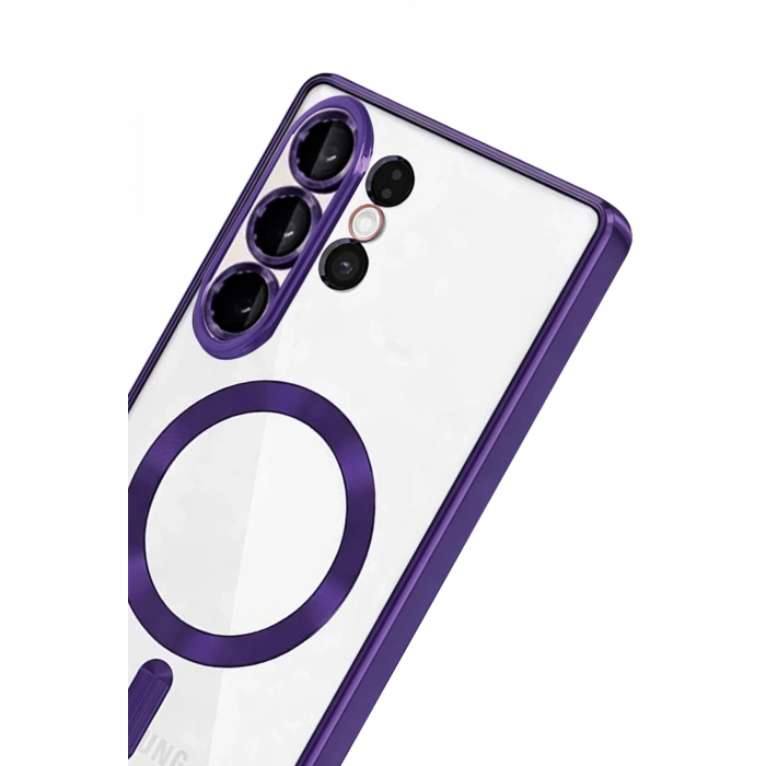 Samsung Galaxy S26 Ultra Kross Magneticsafe Kapak - Mor