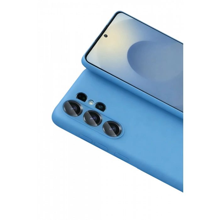 Samsung Galaxy S26 Ultra Nano içi Kadife Silikon - Mavi