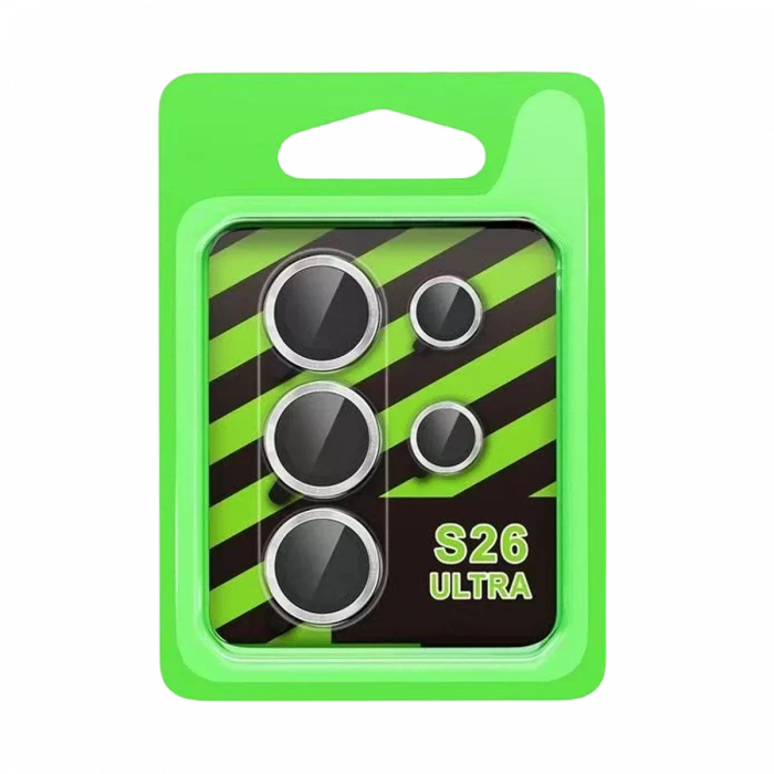 Samsung Galaxy S26 Ultra Raze Metal Kamera Lens - Gümüş