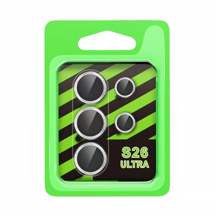 Samsung Galaxy S26 Ultra Raze Metal Kamera Lens - Gümüş