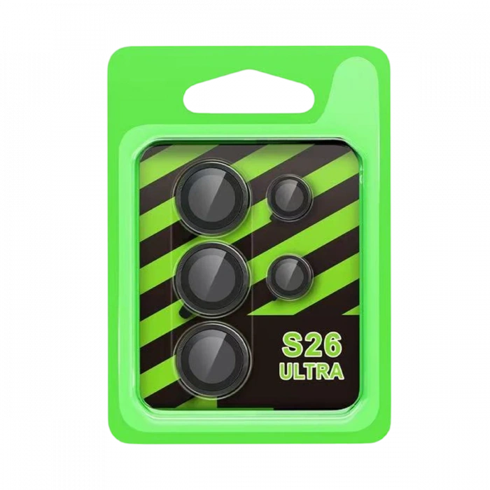 Samsung Galaxy S26 Ultra Raze Metal Kamera Lens - Siyah