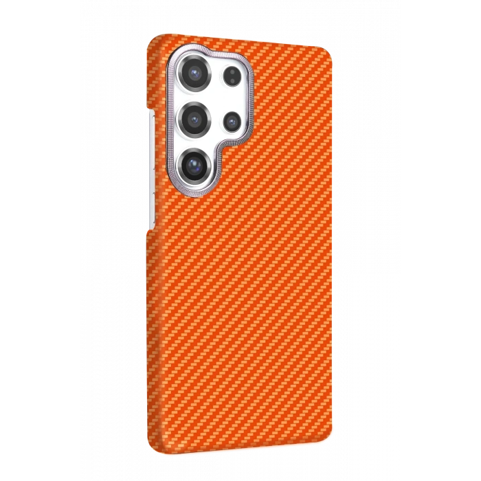 Samsung Galaxy S26 Ultra Vega Magsafe Kapak - Turuncu