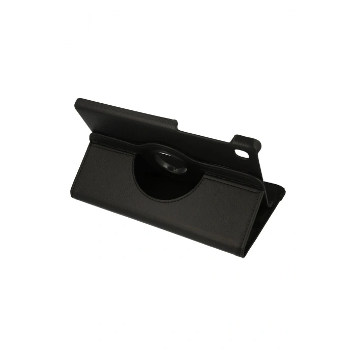 Samsung Galaxy T220 Tab A7 Lite 8.7 Kılıf 360 Tablet Deri Kılıf - Siyah