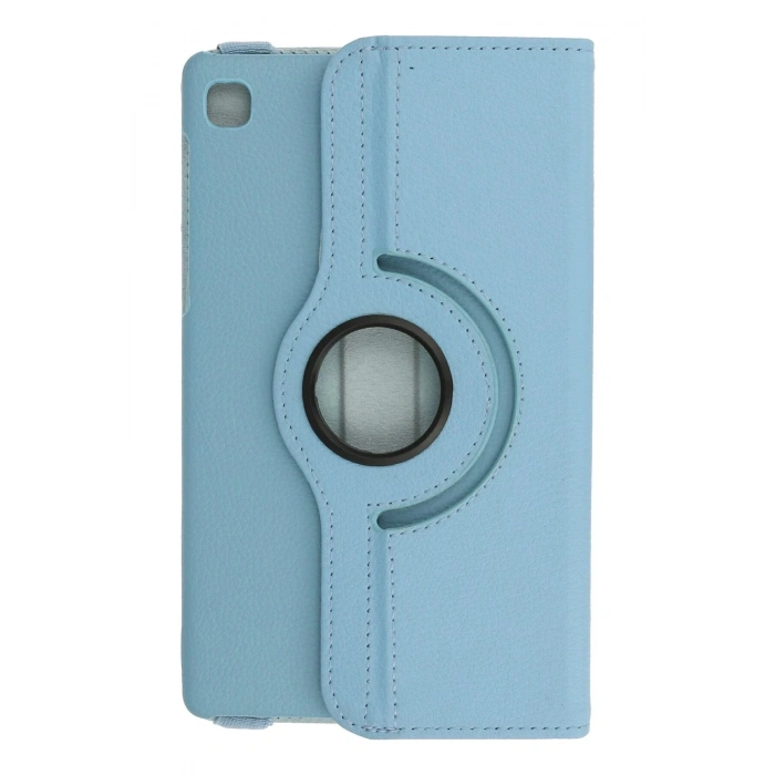 Samsung Galaxy T220 Tab A7 Lite 8.7 Kılıf 360 Tablet Deri Kılıf - Turkuaz