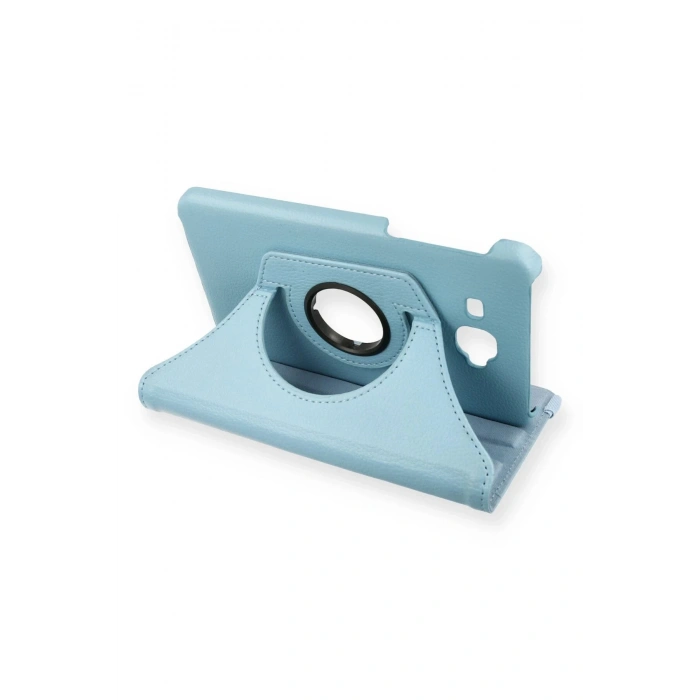 Samsung Galaxy T280 Tab A 7 Kılıf 360 Tablet Deri Kılıf - Turkuaz