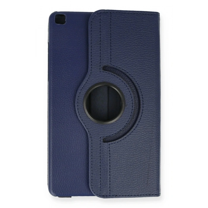 Samsung Galaxy T290 Tab A 8 Kılıf 360 Tablet Deri Kılıf - Lacivert