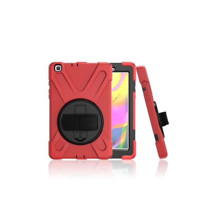 Samsung Galaxy T290 Tab A 8 Kılıf Amazing Tablet Kapak - Kırmızı