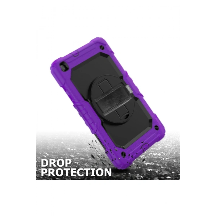 Samsung Galaxy T290 Tab A 8 Kılıf Pars Tablet Kapak - Mor