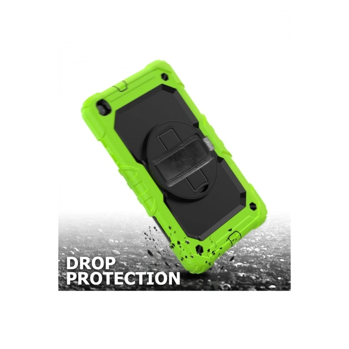 Samsung Galaxy T290 Tab A 8 Kılıf Pars Tablet Kapak - Yeşil