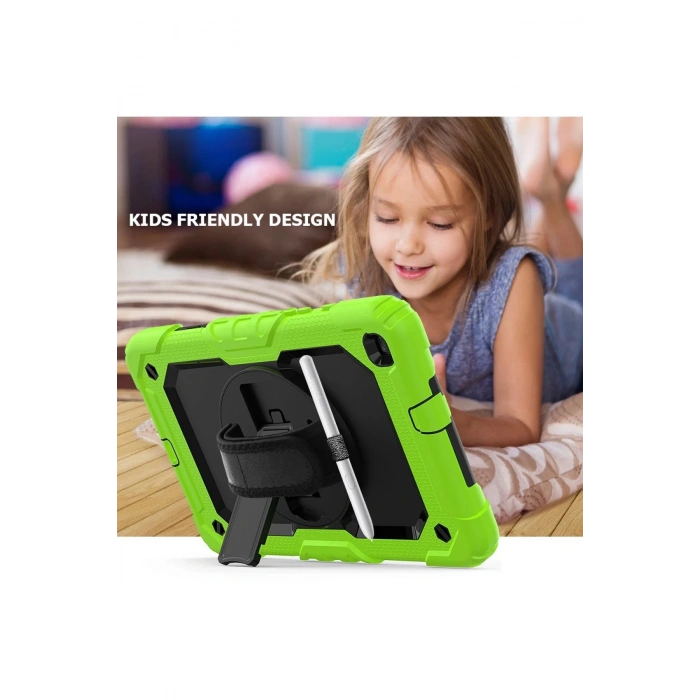 Samsung Galaxy T290 Tab A 8 Kılıf Pars Tablet Kapak - Yeşil