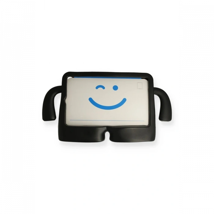 Samsung Galaxy T500 Tab A7 10.4 Kılıf Karakter Tablet Silikon - Siyah