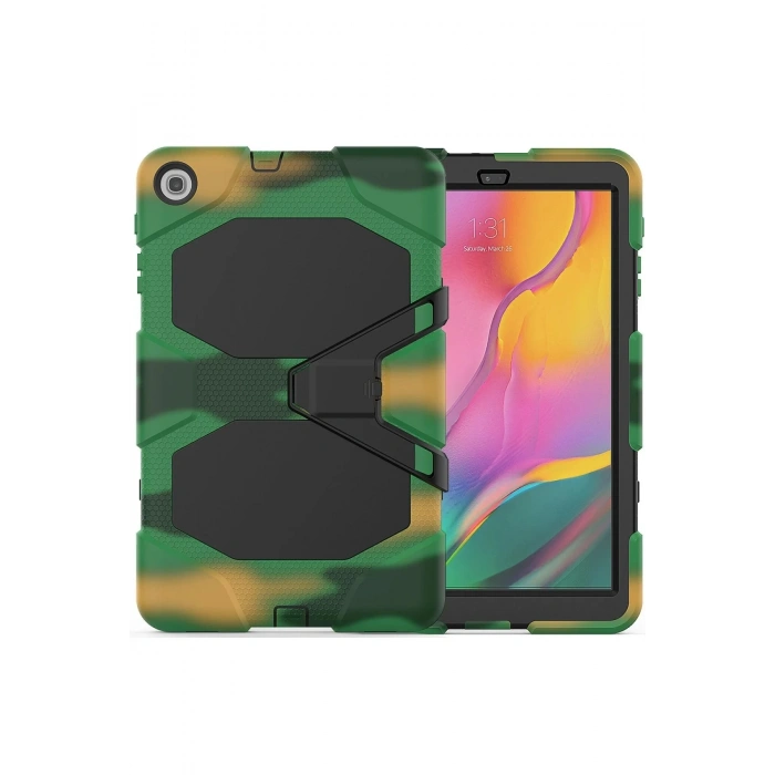 Samsung Galaxy T510 Tab A 10.1 Kılıf Griffin Tablet Kapak - Kamuflaj