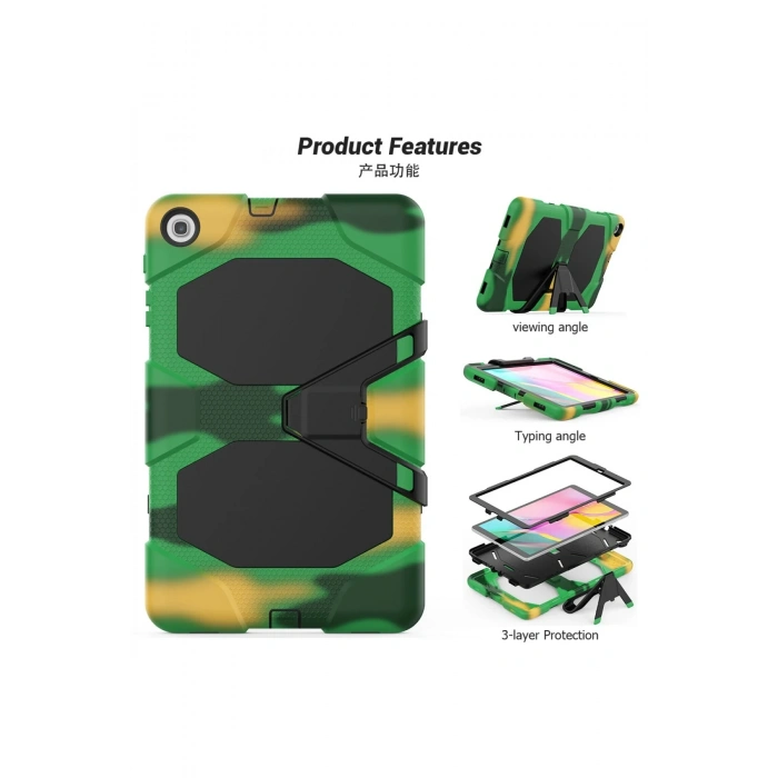 Samsung Galaxy T510 Tab A 10.1 Kılıf Griffin Tablet Kapak - Kamuflaj