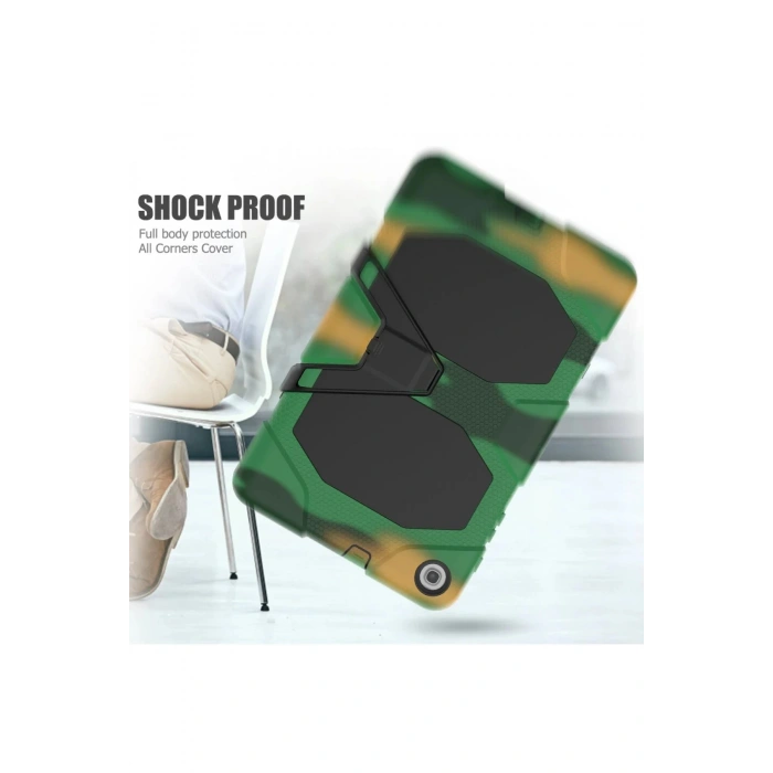 Samsung Galaxy T510 Tab A 10.1 Kılıf Griffin Tablet Kapak - Kamuflaj