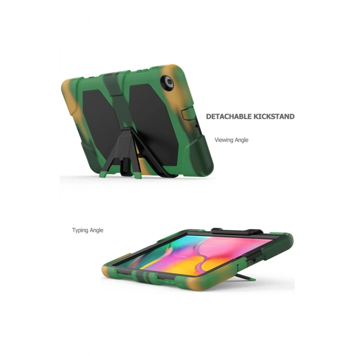 Samsung Galaxy T510 Tab A 10.1 Kılıf Griffin Tablet Kapak - Kamuflaj