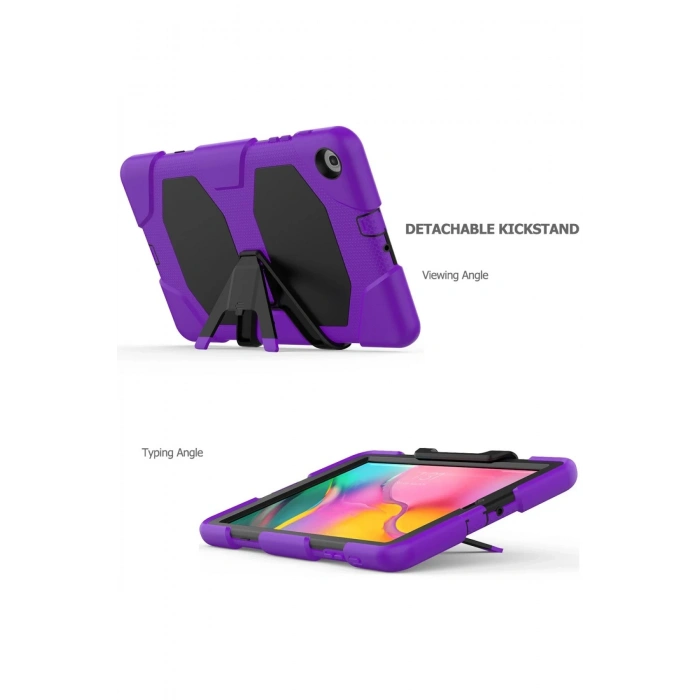 Samsung Galaxy T510 Tab A 10.1 Kılıf Griffin Tablet Kapak - Mor