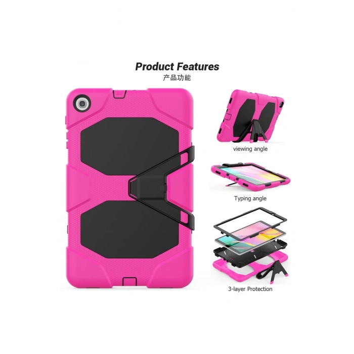 Samsung Galaxy T510 Tab A 10.1 Kılıf Griffin Tablet Kapak - Pembe