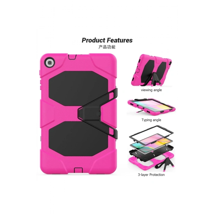 Samsung Galaxy T510 Tab A 10.1 Kılıf Griffin Tablet Kapak - Pembe