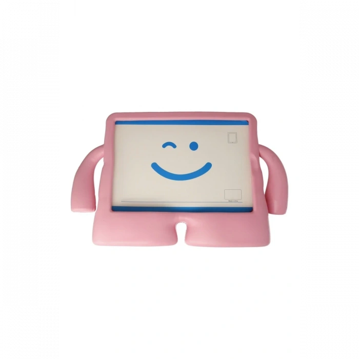 Samsung Galaxy T510 Tab A 10.1 Kılıf Karakter Tablet Silikon - Açık Pembe