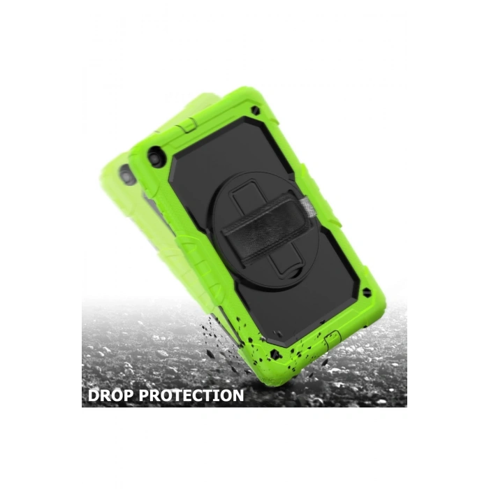 Samsung Galaxy T510 Tab A 10.1 Kılıf Pars Tablet Kapak - Yeşil